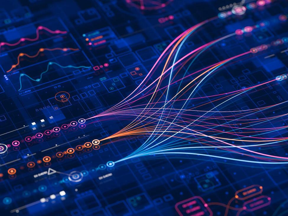 2026 Predictions | blog | Trust Report Connecting lines representing an AI neural network