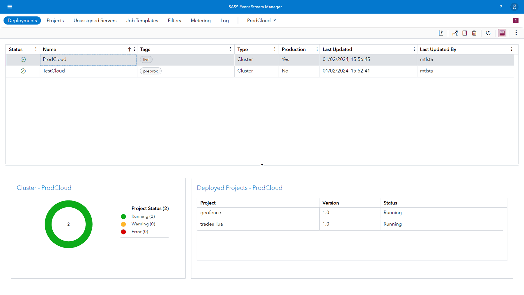 SAS Intelligent Decisioning scale screenshot